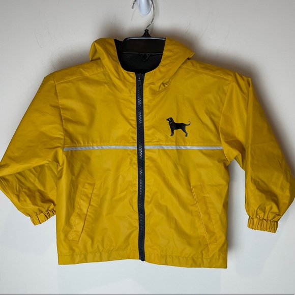 The Black Dog Jackets & Coats The Black Dog Yellow Rain Jacket 3t